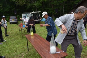 「満水リレー」チーム対抗戦で盛り上がりました！